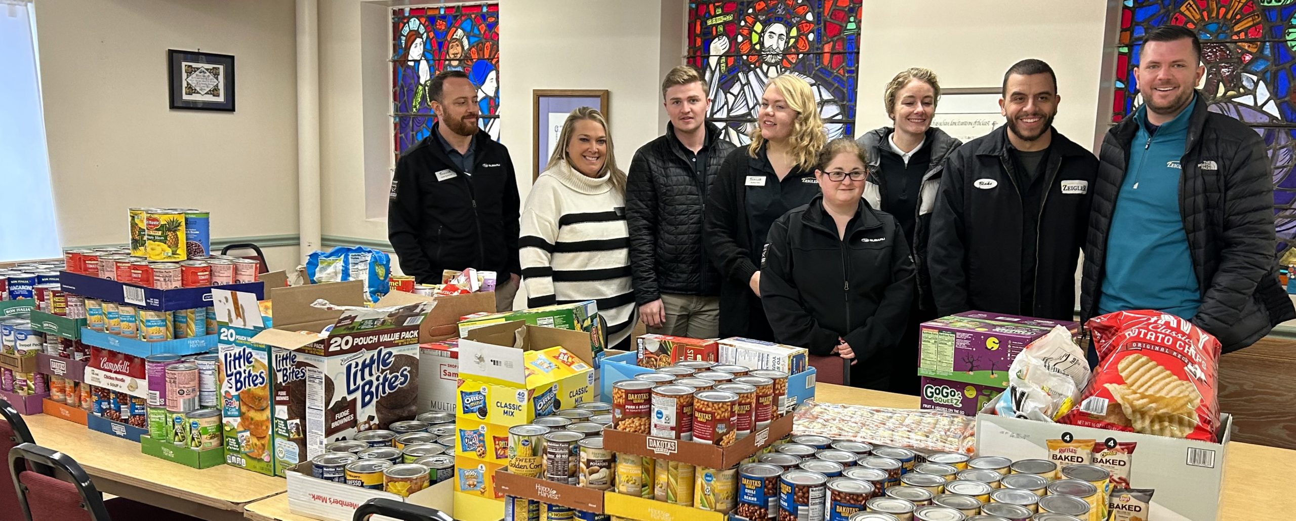Zeigler Subaru Supports LUM Food Pantries Lafayette Urban Ministry